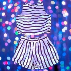 Forever 21 2 piece short set